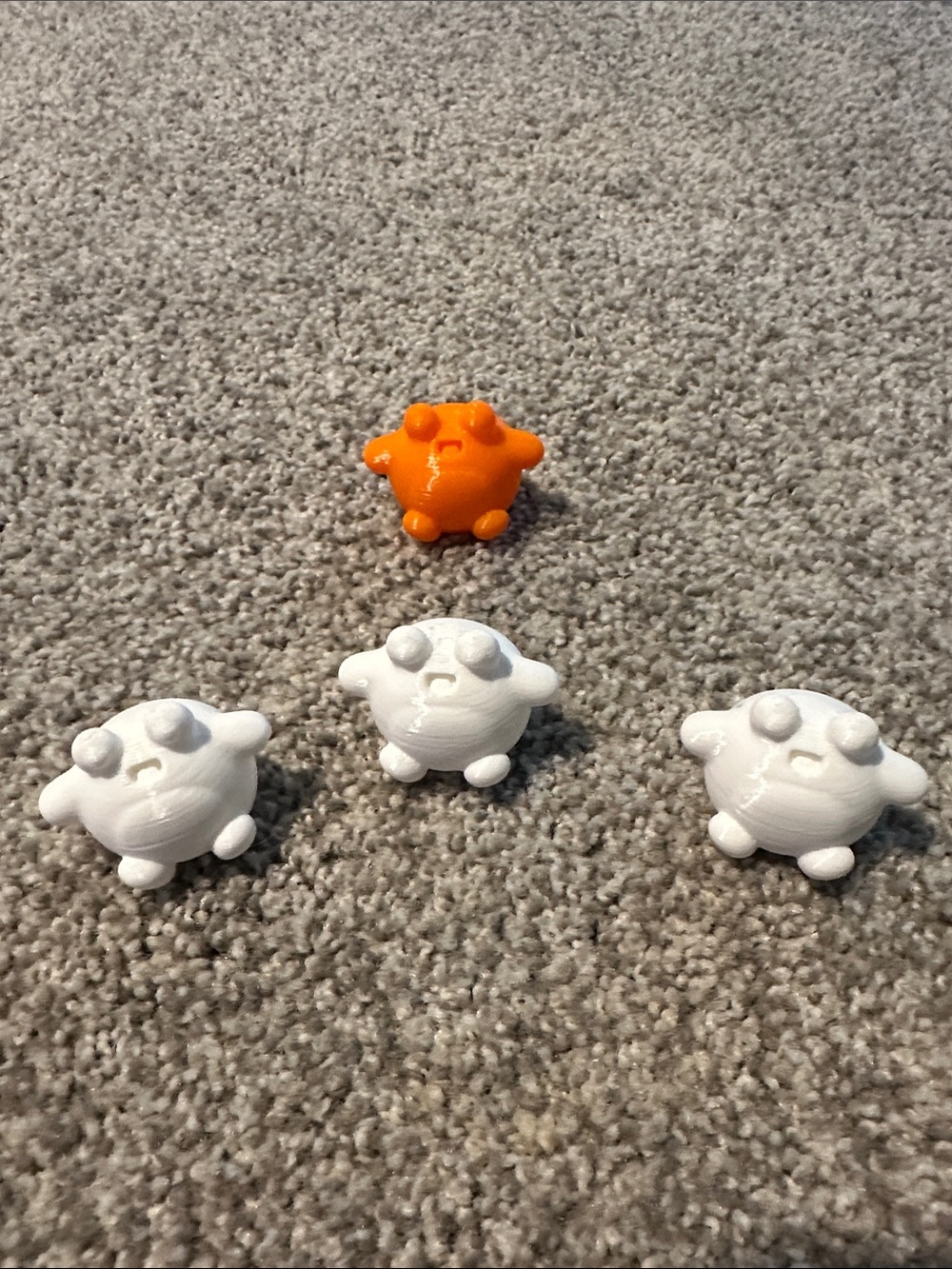 Small Pets Chew & Play Toy - Orange and White Pack